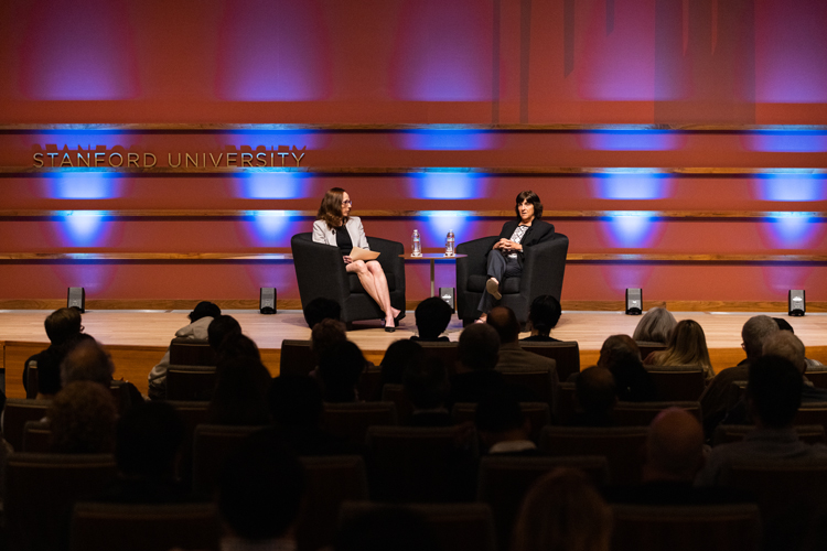 Stanford Emerging Technology Review co-chairs, Senior Fellow Amy Zegart and Stanford engineering school dean Jennifer Widom discuss the origins of the project and publication. 